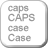 Caps and Case Change Dreamweaver extension icon